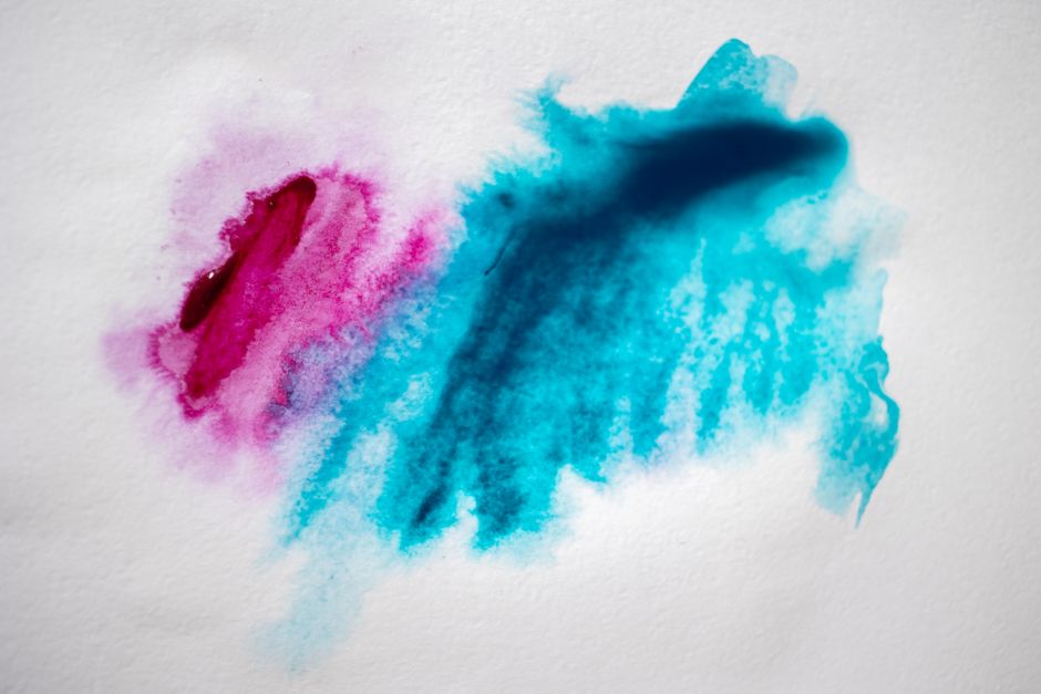 Watercolour wet-on-wet party