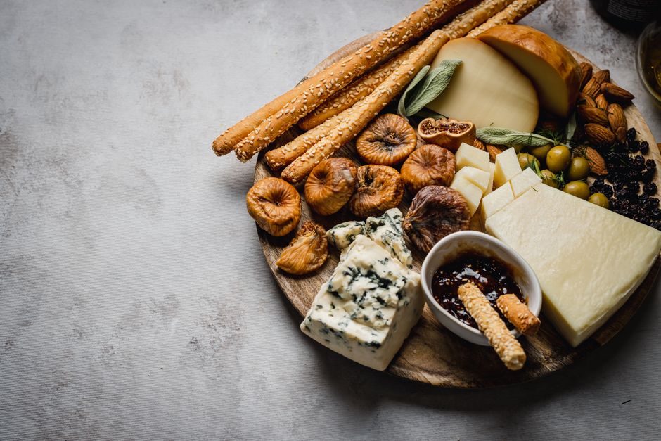 Midnight Snack Board with a cozy evening mood — celebrations · New Year's