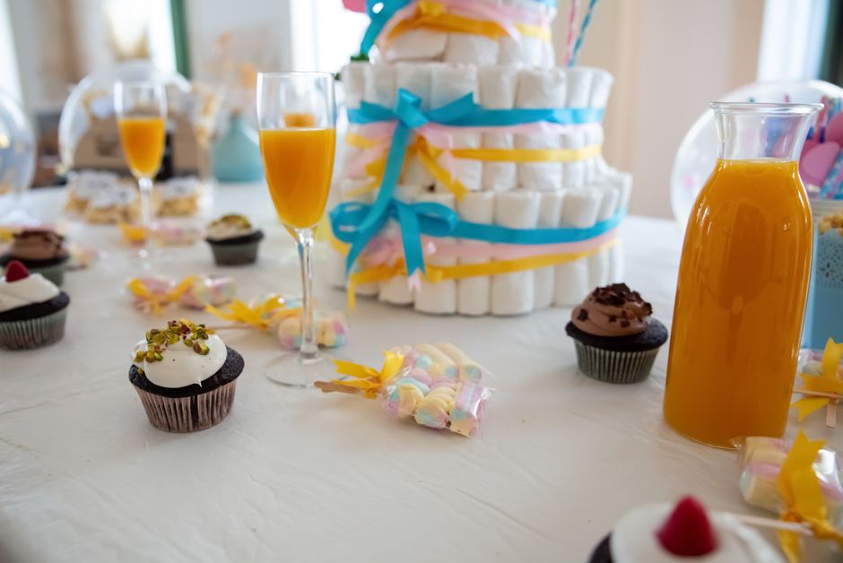 Diaper-Cake Alternative for a mixed-age crowd — celebrations · Baby Showers