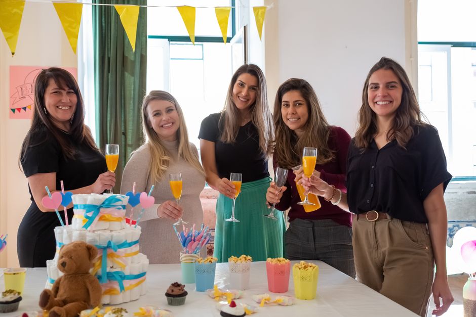 Diaper-Cake Alternative for a weather-flexible event — celebrations · Baby Showers