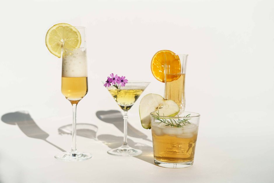 Sparkling Mocktail Bar with a DIY finishing piece — celebrations · New Year's