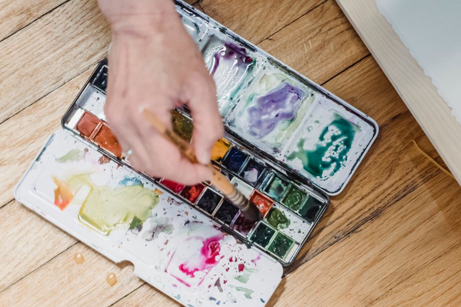 Watercolor Sky Wash for sketch thoughtful gifting — diy-creativity · Art & Painting