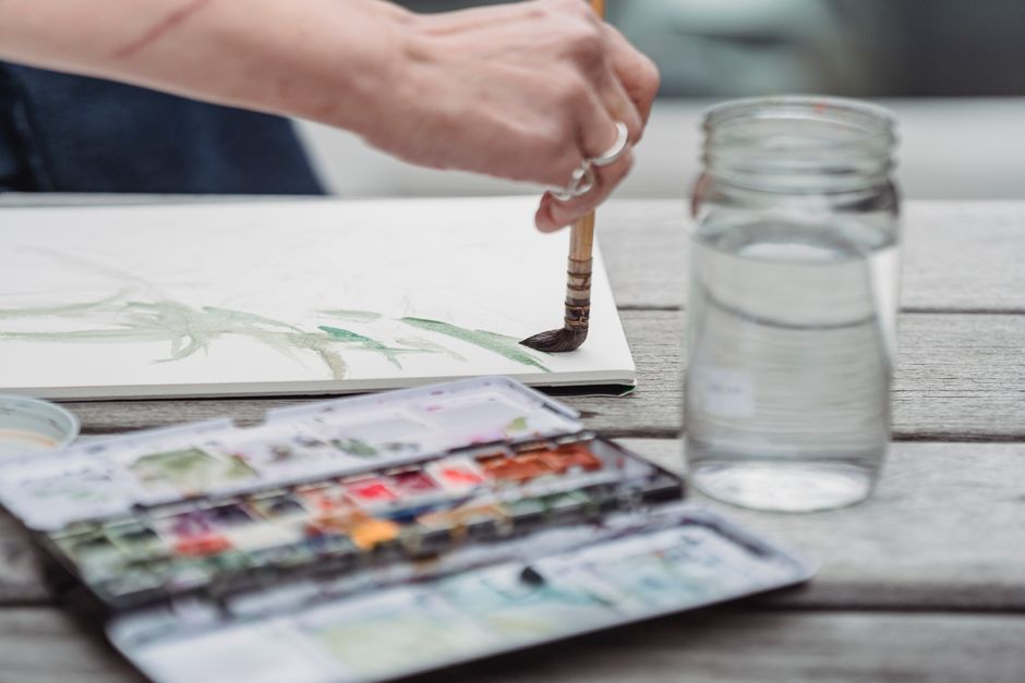 Watercolor Sampler for an unhurried afternoon — lifestyle · Hobbies