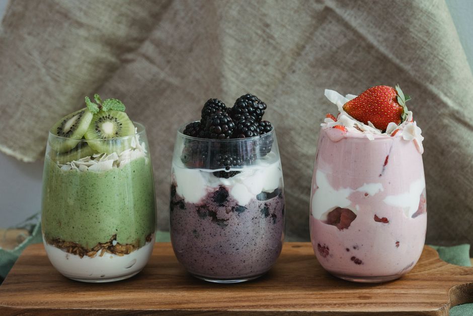 Berry Yogurt Parfait for combinations midday meals — food · Breakfast & Brunch
