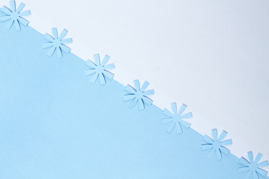 Paper Snowflake Window for an intimate celebration — celebrations · Christmas