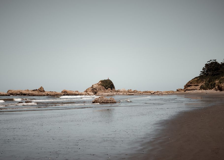 Olympic Peninsula Coast around a bookstore visit — travel · USA Travel
