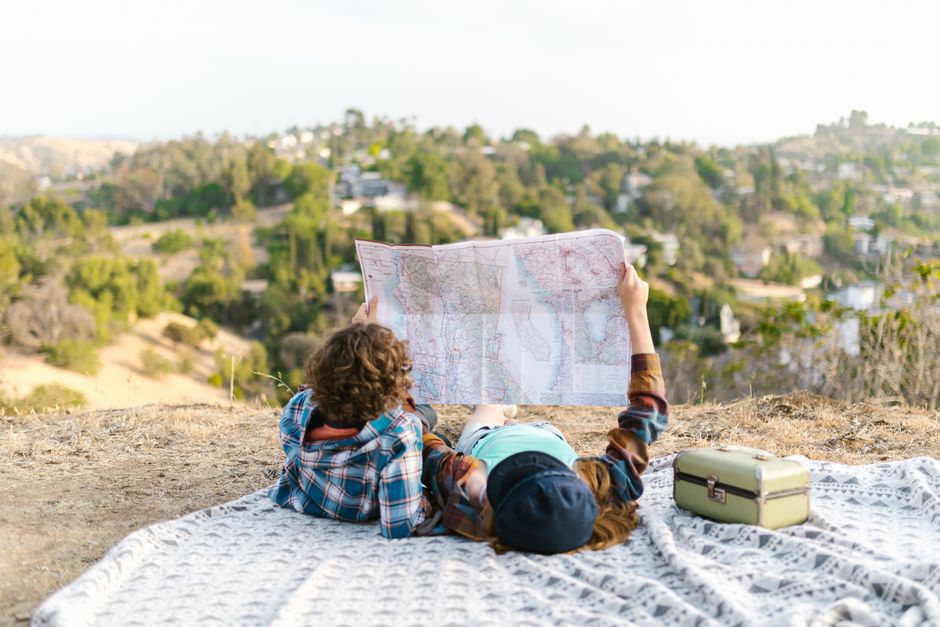 Mountain Picnic near a historic landmark — travel · Weekend Getaways