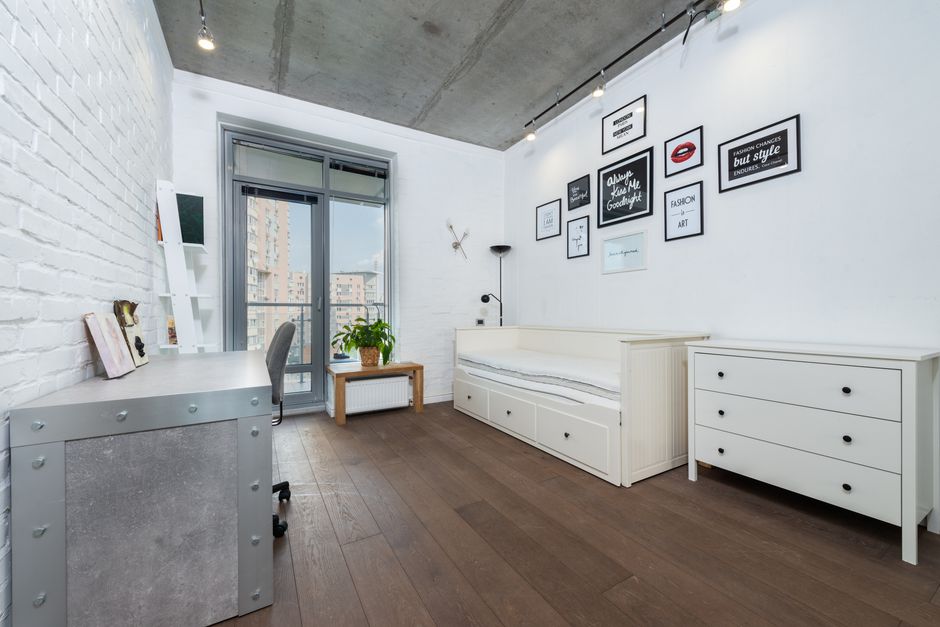 Small Dresser with a practical focal point — home · Bedrooms