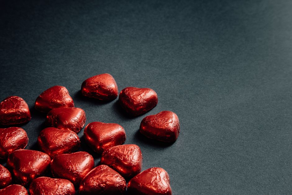 food-presentation valentine's day with a nostalgic detail — celebrations · Valentine's Day