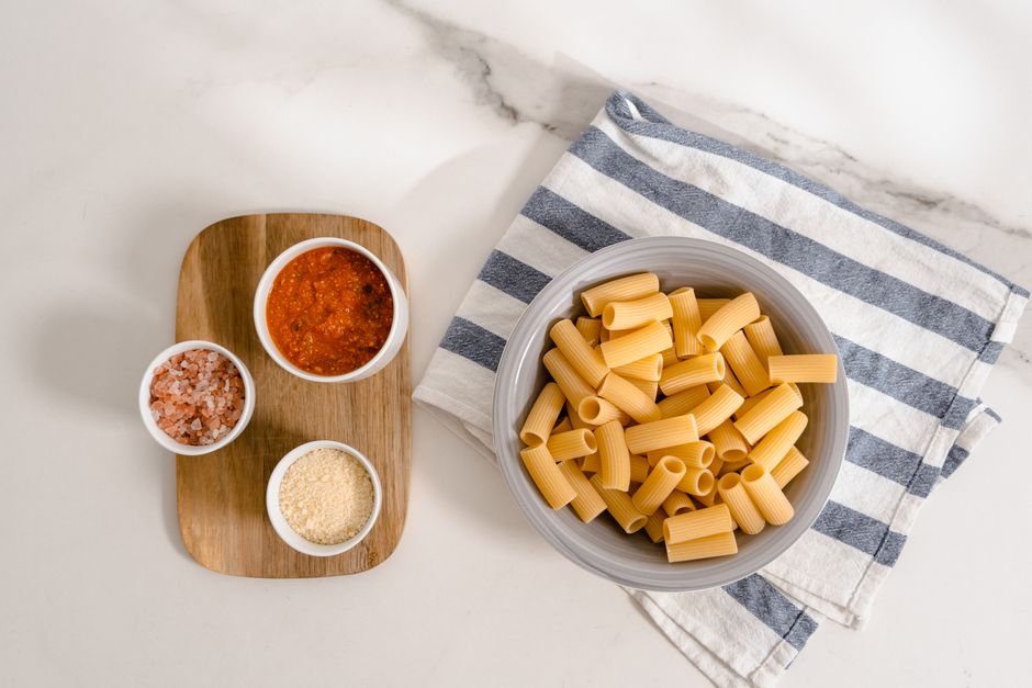 Pasta Night Spread for a game night — food · Food & Hosting