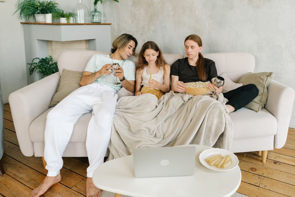 Comfort Movie during a weekend morning — wellness · Feel-Good Activities