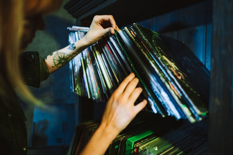 Vinyl Listening Hour around a trivia bracket — entertainment · Music