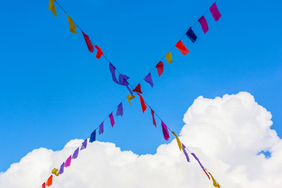Fabric Banner for a child-friendly session — diy-creativity · Creative Projects
