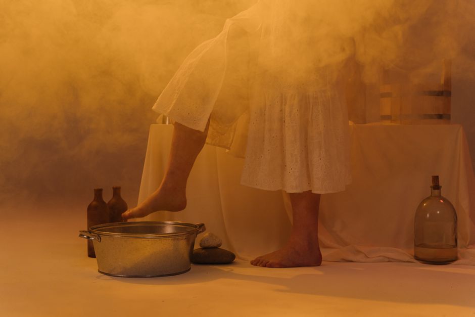 Warm Foot Soak for a calmer bedroom — wellness · Relaxation