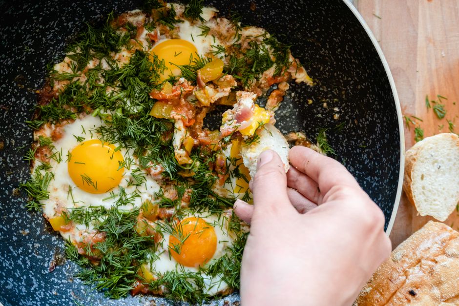 Shakshuka Skillet for combinations midday meals — food · Breakfast & Brunch
