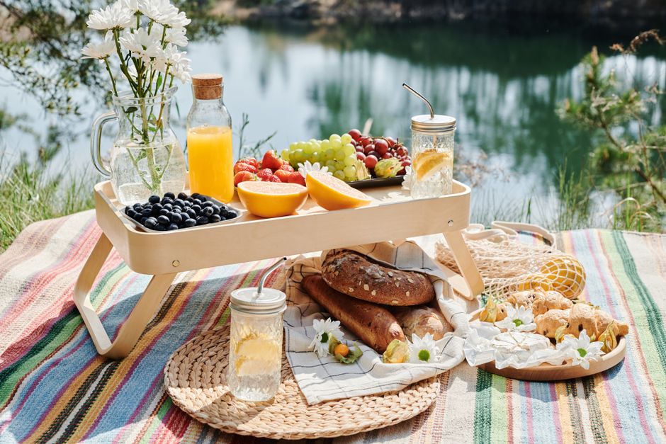 Water-And-Fruit Setup with a soothing soundscape — wellness · Morning Routines