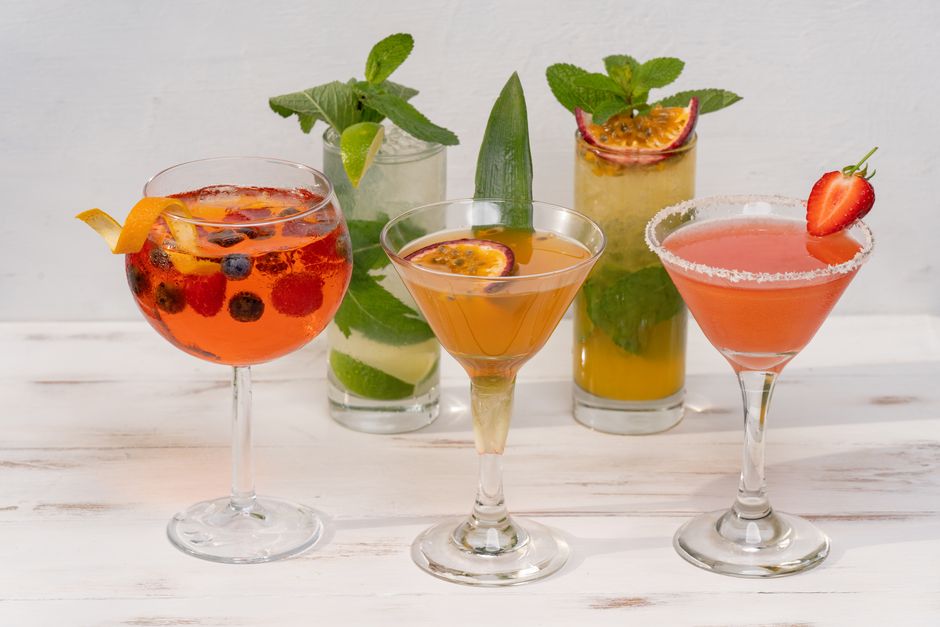 Mocktail Bar for an outdoor celebration — celebrations · Baby Showers