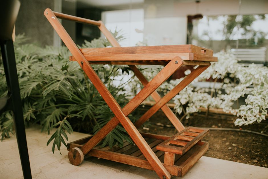 Rolling Cart for renters who cannot drill — home · Home Hacks