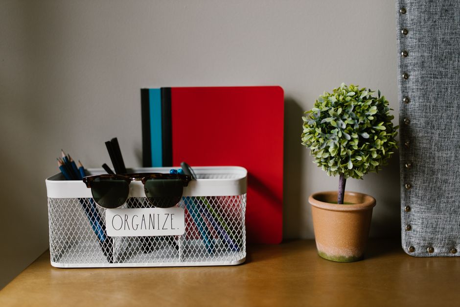 Pegboard Organizer with a painted finish — home · DIY