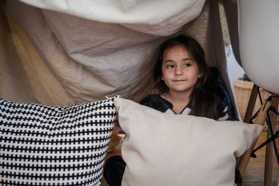 Blanket-Fort Screening with a friendly rivalry — entertainment · Movie Nights
