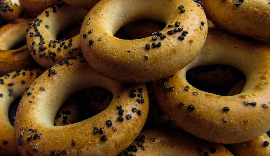 Mini Bagel Board for toast brunch spread — food · Breakfast & Brunch