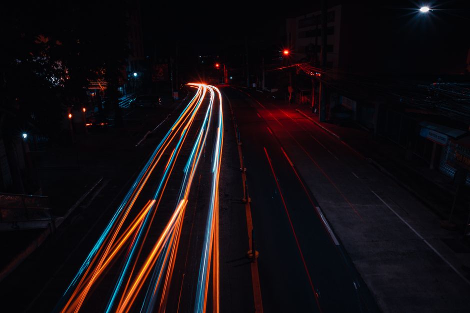 Night-Light Trail with a tactile texture — diy-creativity · Photography