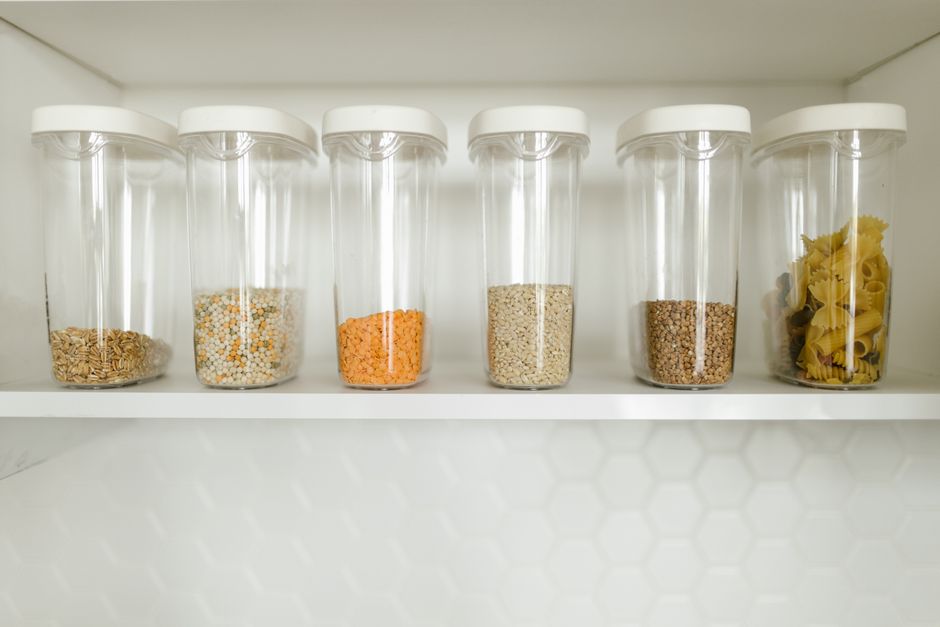 Pantry Bins with a clever vertical solution — home · Organization