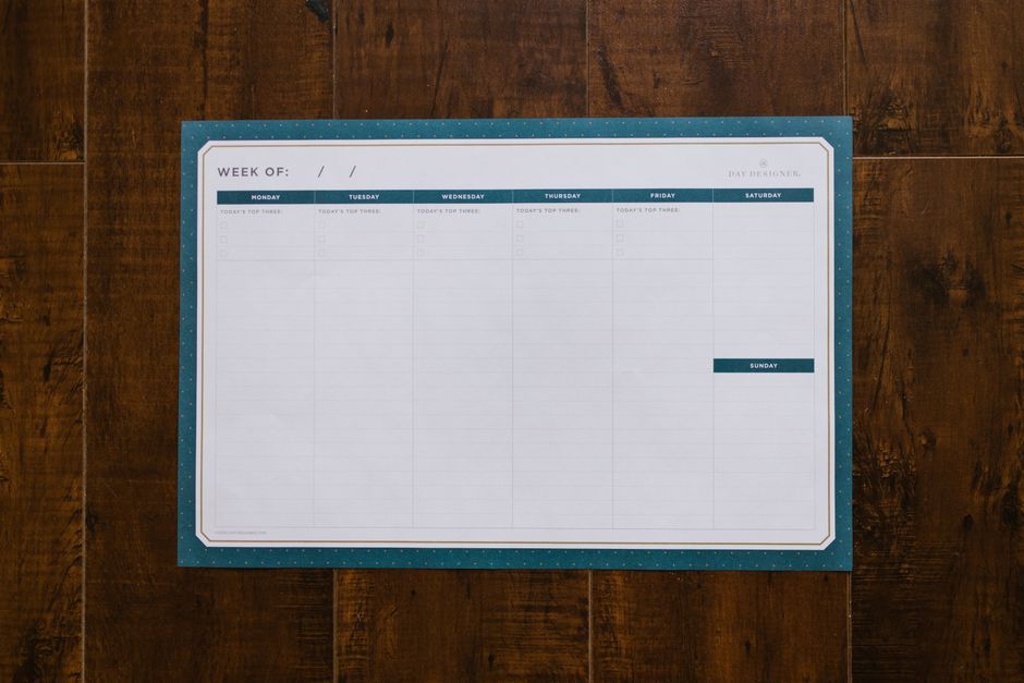 Habit Tracker — weekly reflection handmade with a personalized monogram — diy-creativity · Journaling