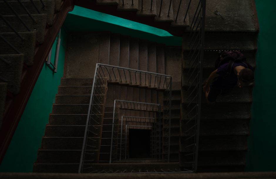 Stair Session before bedtime — wellness · Fitness