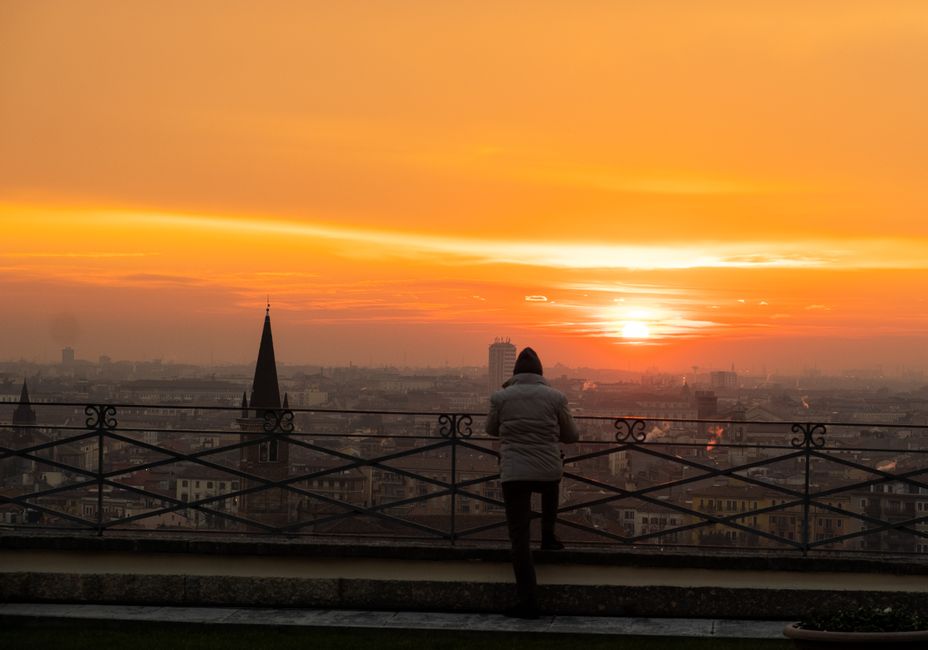 Rooftop Viewpoint at sunrise — travel · City Trips