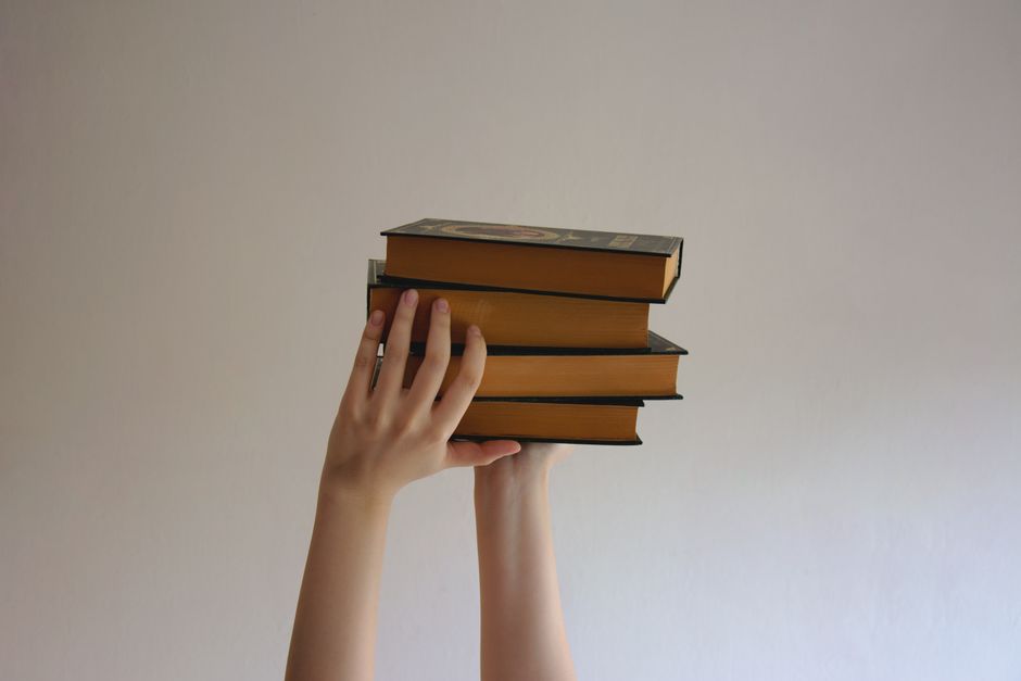 Book Stack for a small footprint — home · Living Rooms