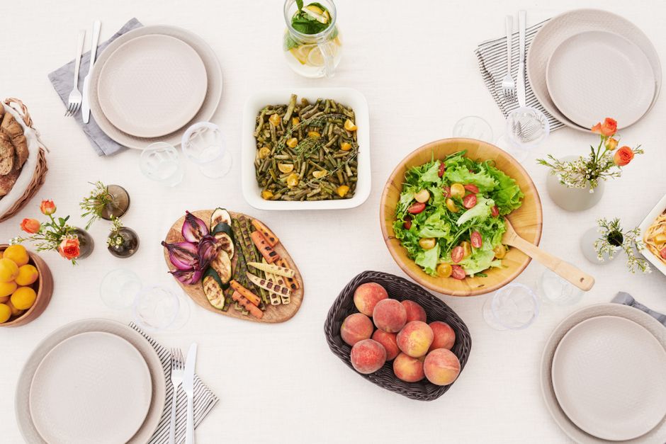 25 lighter food & hosting for an easy reset