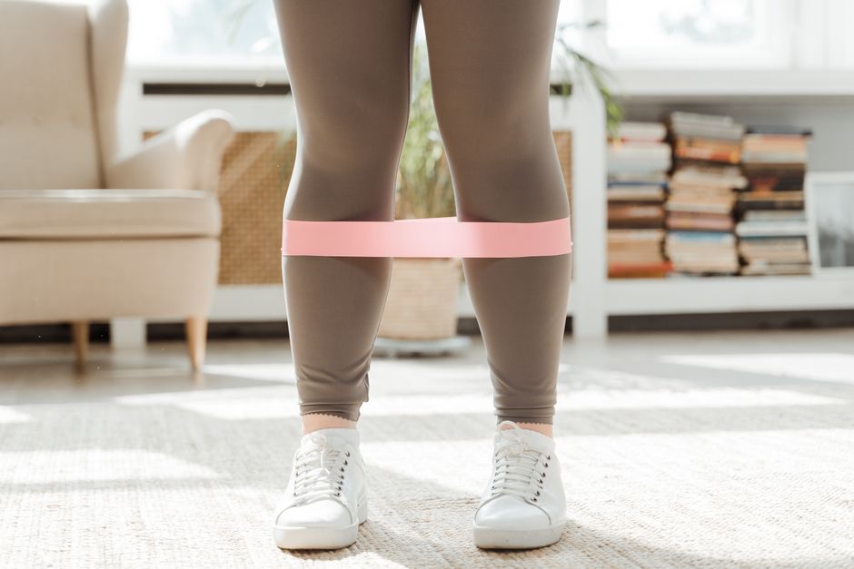 Resistance-Band Routine before bedtime — wellness · Fitness