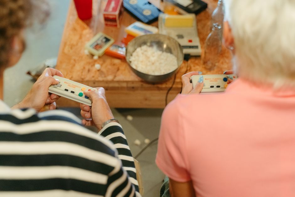 Retro Game Party around a themed menu — entertainment · Party Ideas