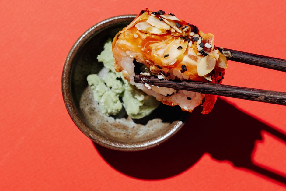 Sesame Ginger Tofu for family style tables — food · Dinner Ideas