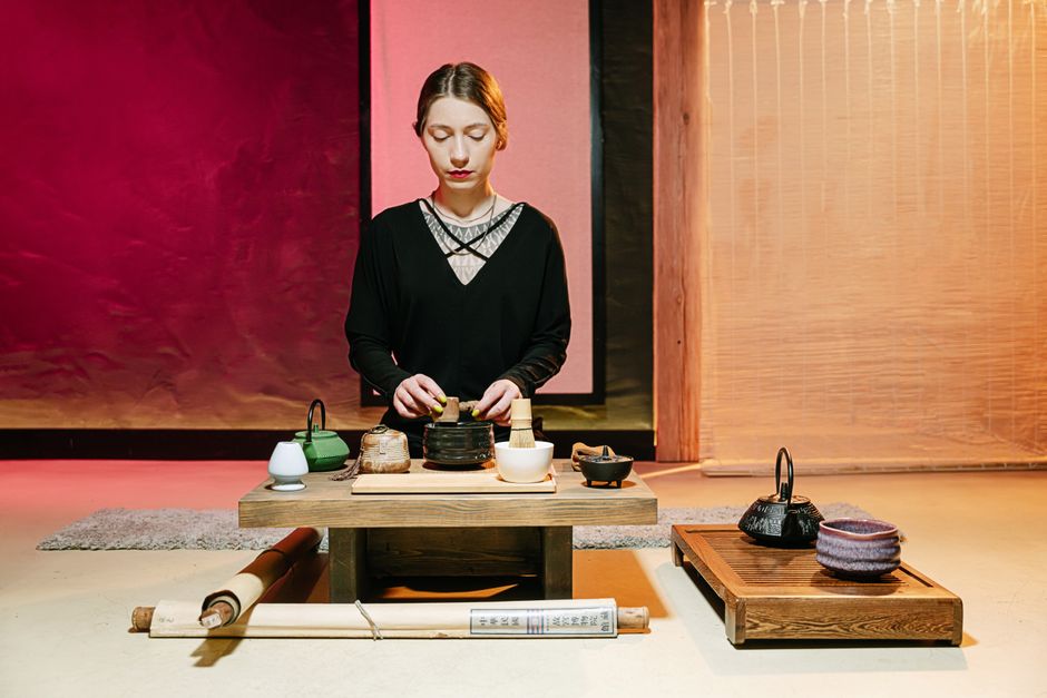 Tea Ritual during a quiet evening — wellness · Evening Routines