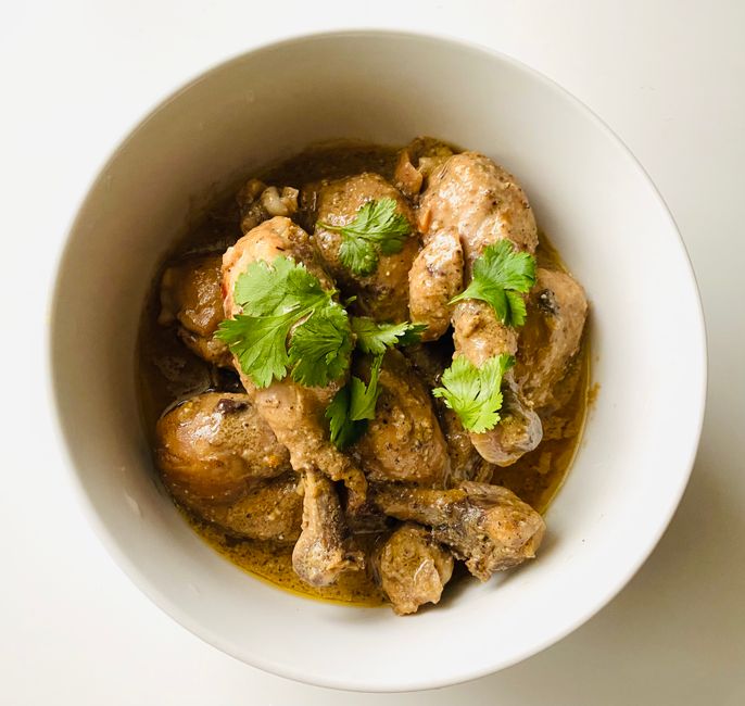 Honey Mustard Chicken for family style tables — food · Dinner Ideas