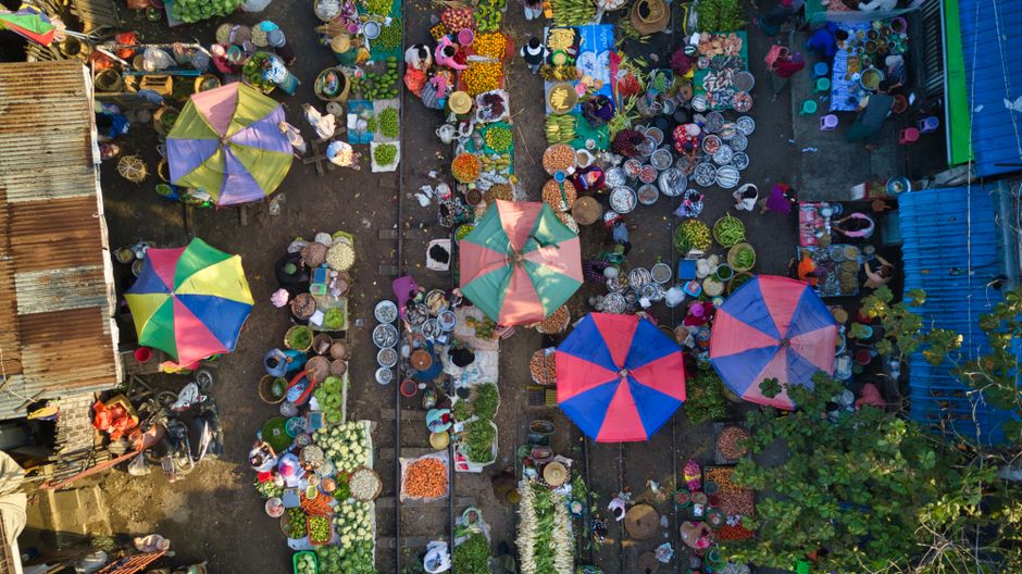 Market Color Hunt for learning new technique — diy-creativity · Photography