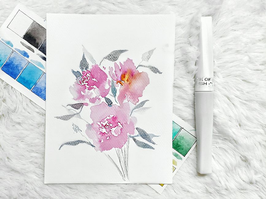 Watercolor Sky Wash with a gallery-worthy finish — diy-creativity · Art & Painting