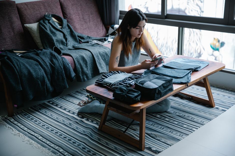 Clothes-For-Morning Setup with a calming tea ritual — wellness · Evening Routines