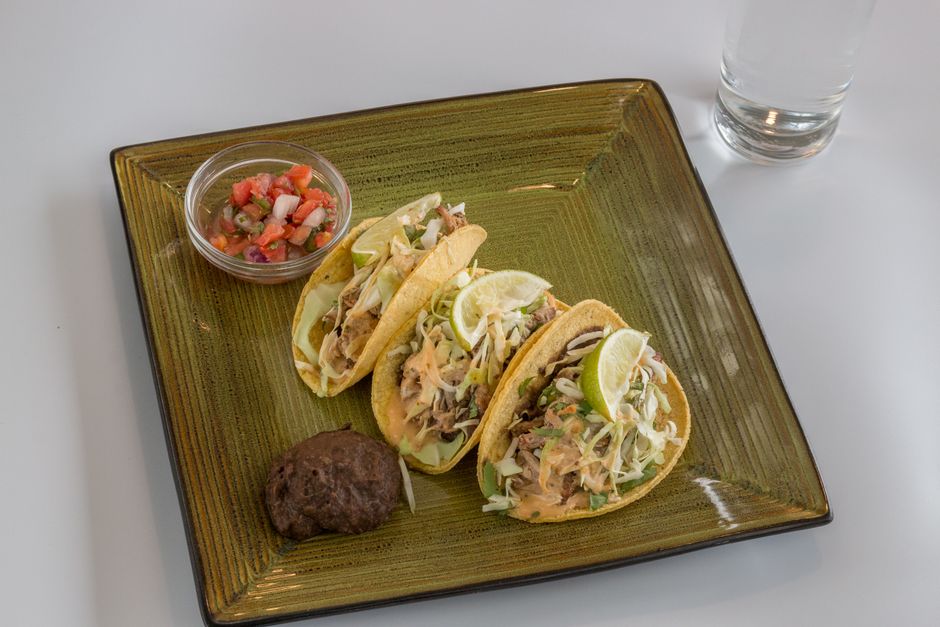 Salsa Verde Tacos with a crisp salad side — food · Dinner Ideas