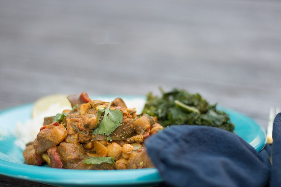 Chickpea Curry for a packed lunch — food · Recipes