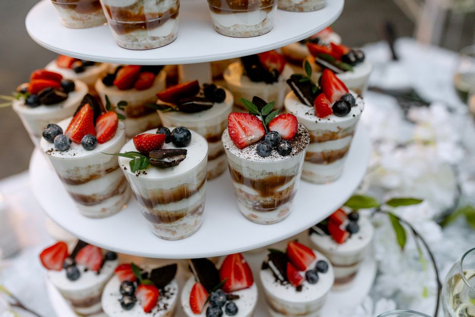 Mini Tiramisu Cups for individual portions — food · Desserts