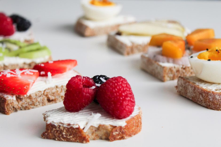 Ricotta Berry Toast with orange zest — food · Breakfast & Brunch
