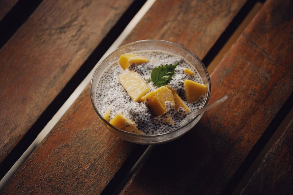 Strawberry Chia Pudding with orange zest — food · Breakfast & Brunch