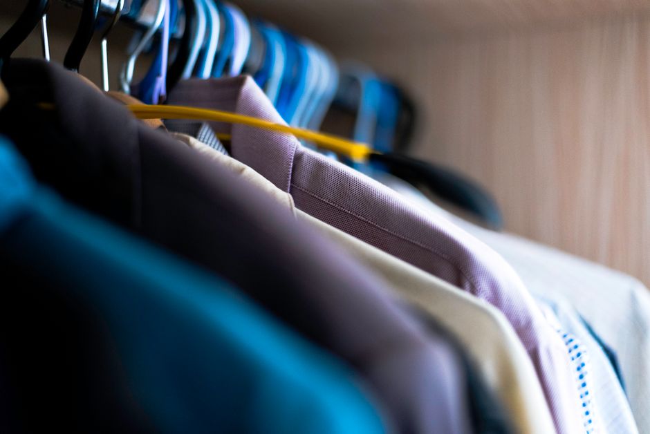 Clothes-For-Morning Setup during a workday lull — wellness · Evening Routines