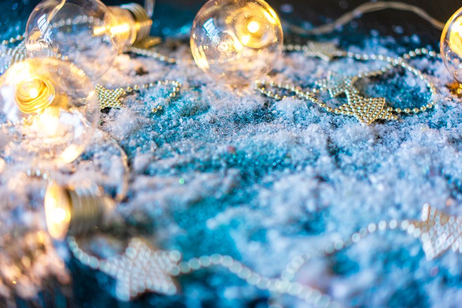Beaded Garland with a layered-paper effect — diy-creativity · Handmade Decor
