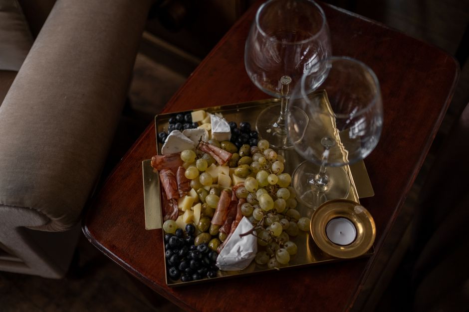 Late-Night Snack Table around a meaningful toast — celebrations · Weddings